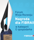 FIBRAIN nagrodzony w kategorii e-gospodarka na Forum Wizji Rozwoju!